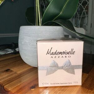 Mademoiselle by AZZARO Eau De Toilette Spray~  1 FL / 30 ml ~NEW IN BOX SEALED